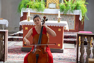 Teilnehmerkonzert in der Pfarrkirche St. Martin: Pauline Stephan, Violoncello